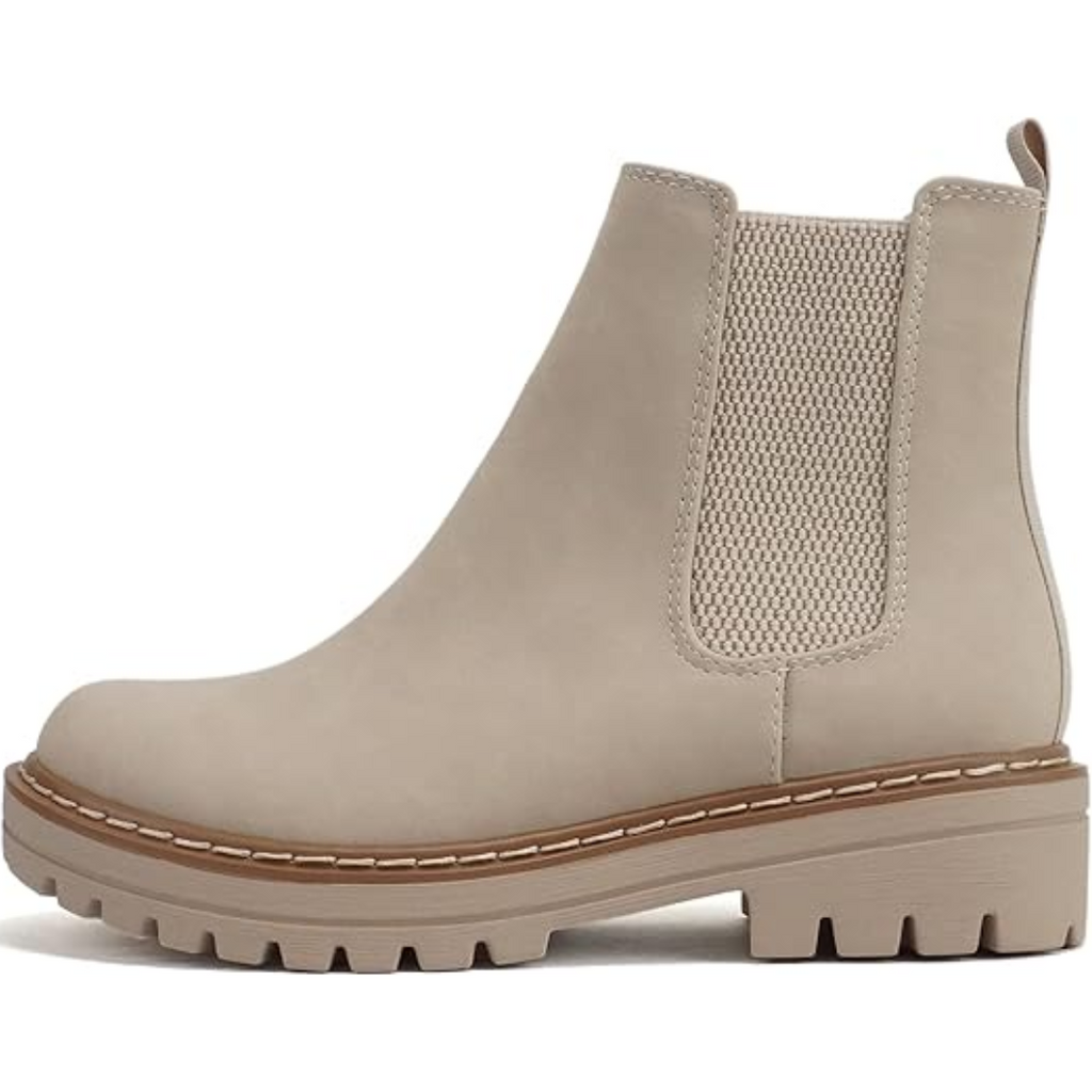 Stivaletti Chelsea chic con tacco basso da donna - Kailey