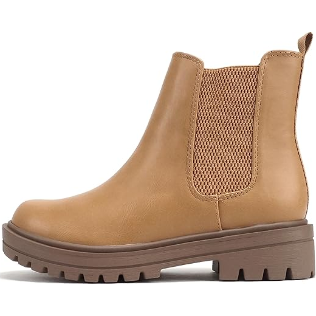 Stivaletti Chelsea chic con tacco basso da donna - Kailey