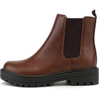 Stivaletti Chelsea chic con tacco basso da donna - Kailey