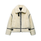 Giacca da aviatore oversize chic da donna