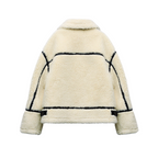 Giacca da aviatore oversize chic da donna