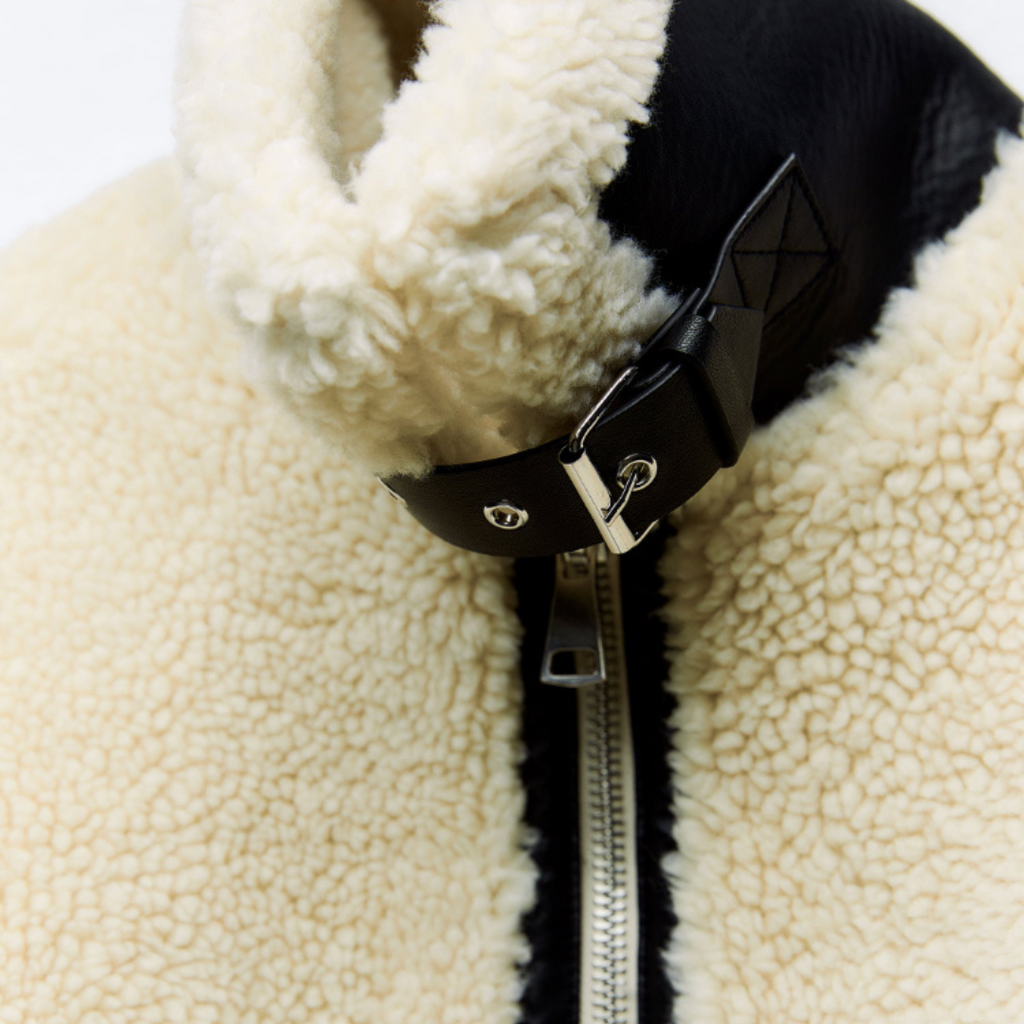 Giacca da aviatore oversize chic da donna