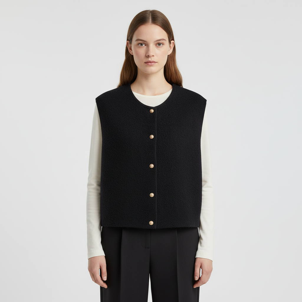 Gilet in maglia da donna
