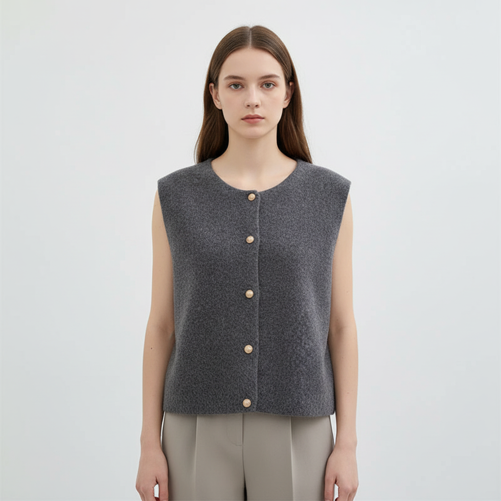 Gilet in maglia da donna