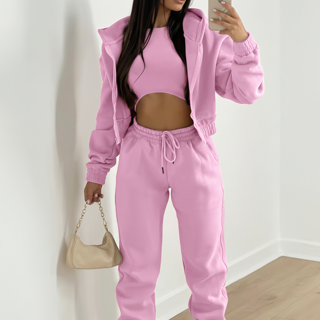 Tuta casual comoda e ampia da donna