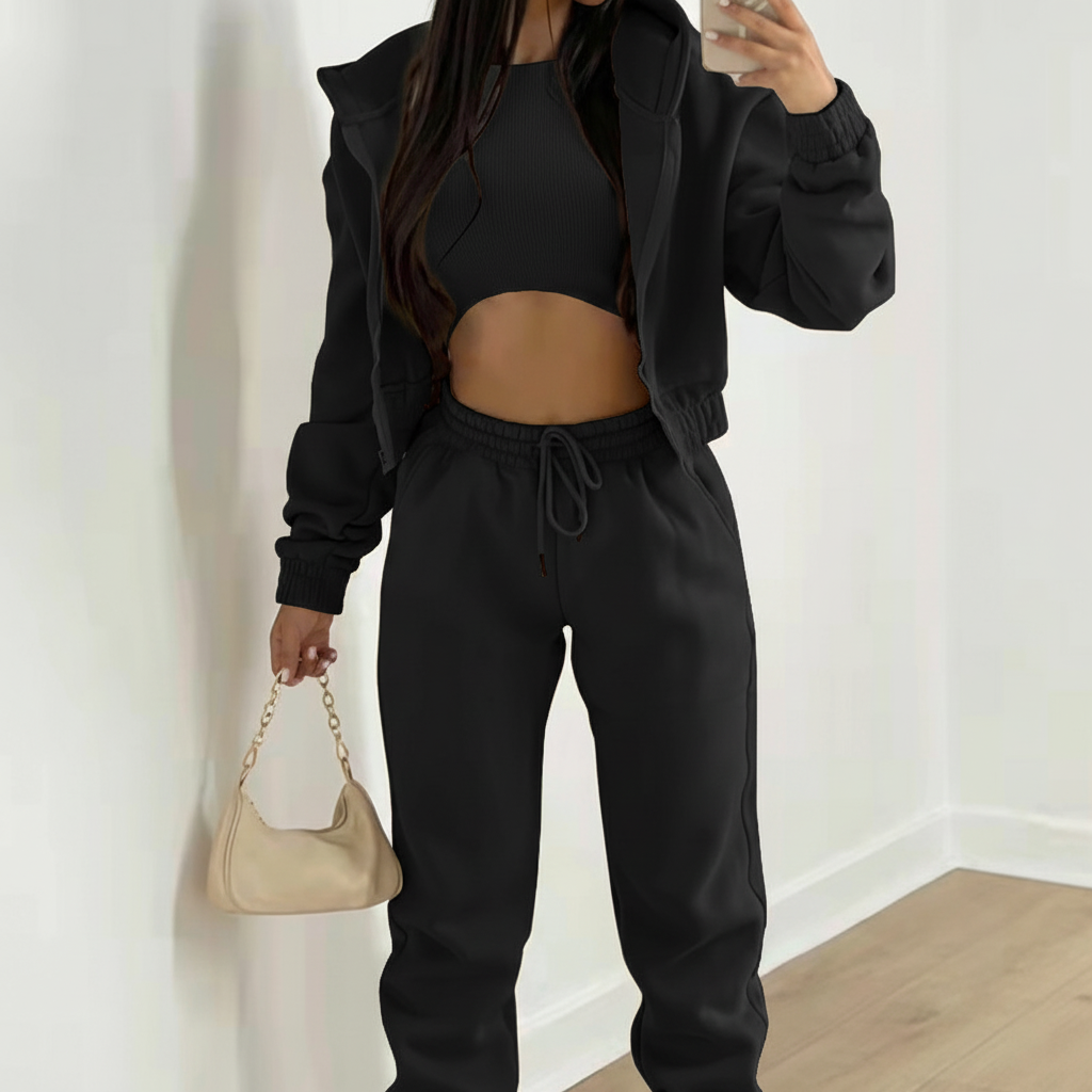 Tuta casual comoda e ampia da donna
