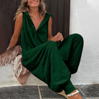 Tuta comoda e ampia da donna: stile versatile per tutti i giorni