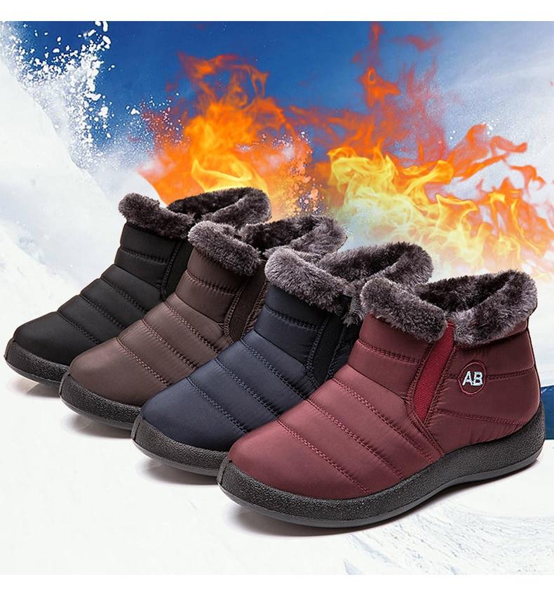 Comodi stivali invernali da donna per le avventure quotidiane