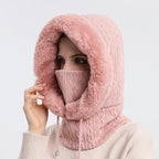 Sciarpa e cappello invernali 3 in 1 da donna: resta accogliente e chic