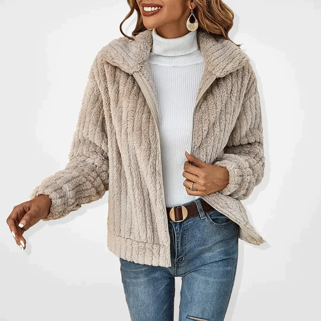 Gilet accogliente in pile da donna: perfetto per le giornate fredde