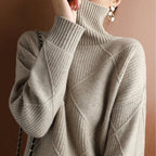 Maglione Dolcevita Morbido da Donna - Stile Senza Sforzo