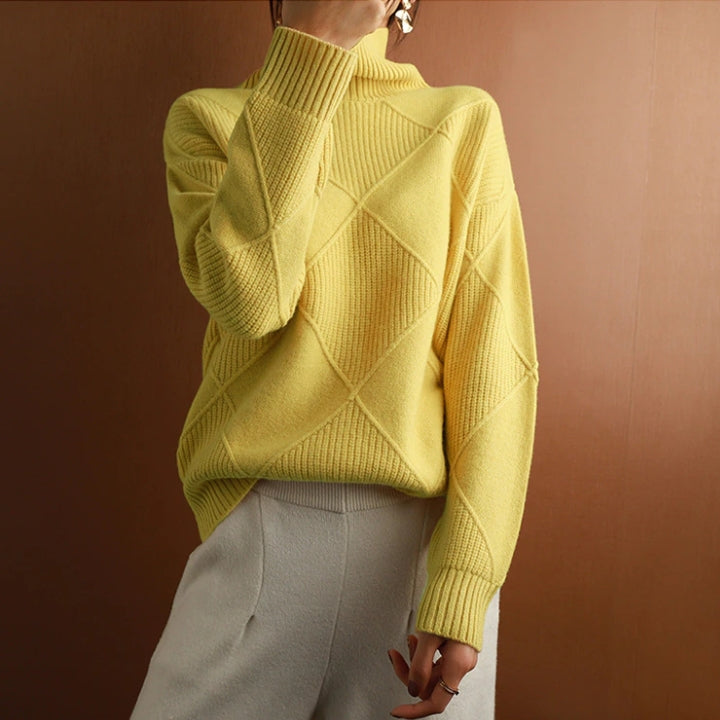 Maglione Dolcevita Morbido da Donna - Stile Senza Sforzo