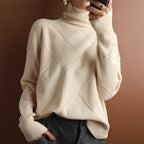 Maglione Dolcevita Morbido da Donna - Stile Senza Sforzo