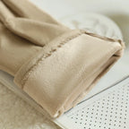 Guanti eleganti in pelle da donna per il calore invernale