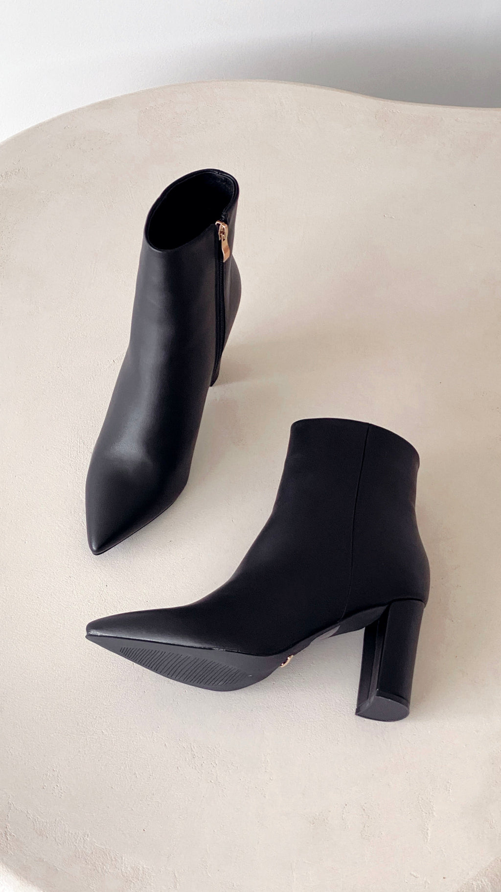 Stivaletti casual da donna | Stile con tacco largo e punta appuntita