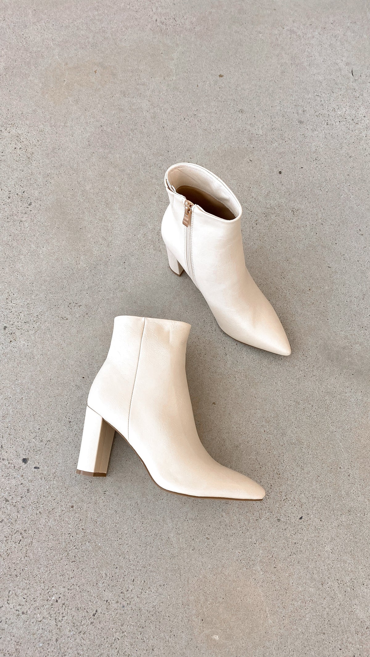 Stivaletti casual da donna | Stile con tacco largo e punta appuntita