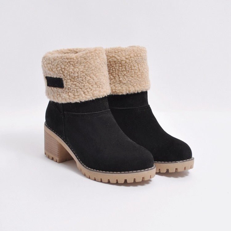 Stivaletti invernali isolati FrostStep da donna con tacco