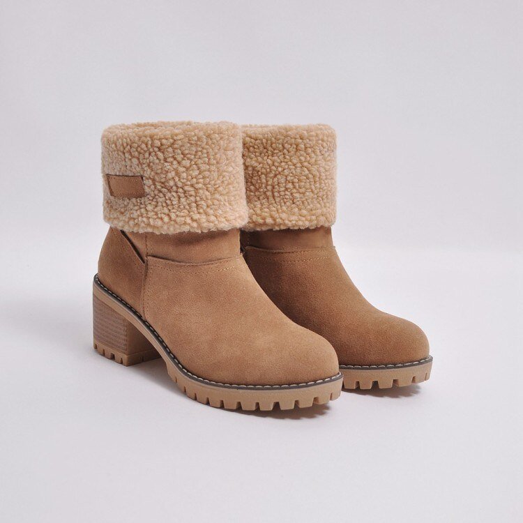 Stivaletti invernali isolati FrostStep da donna con tacco