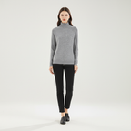 Gilet in maglia da donna con doppia cerniera