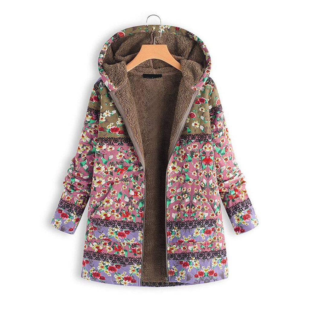Cappotto lungo da donna con cappuccio Teddy: capospalla accogliente ed elegante