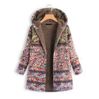 Cappotto lungo da donna con cappuccio Teddy: capospalla accogliente ed elegante