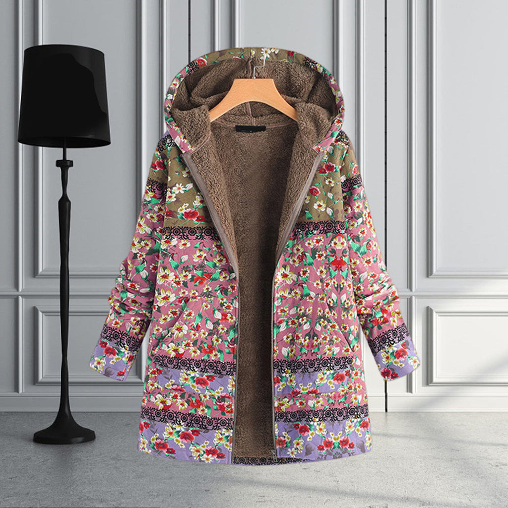 Cappotto lungo da donna con cappuccio Teddy: capospalla accogliente ed elegante