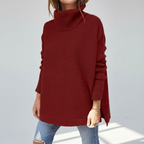 Maglione dolcevita dalla vestibilità ampia da donna