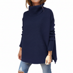 Maglione dolcevita dalla vestibilità ampia da donna