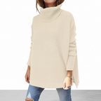 Maglione dolcevita dalla vestibilità ampia da donna