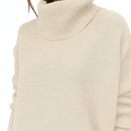 Maglione dolcevita dalla vestibilità ampia da donna