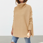 Maglione dolcevita dalla vestibilità ampia da donna