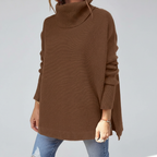 Maglione dolcevita dalla vestibilità ampia da donna