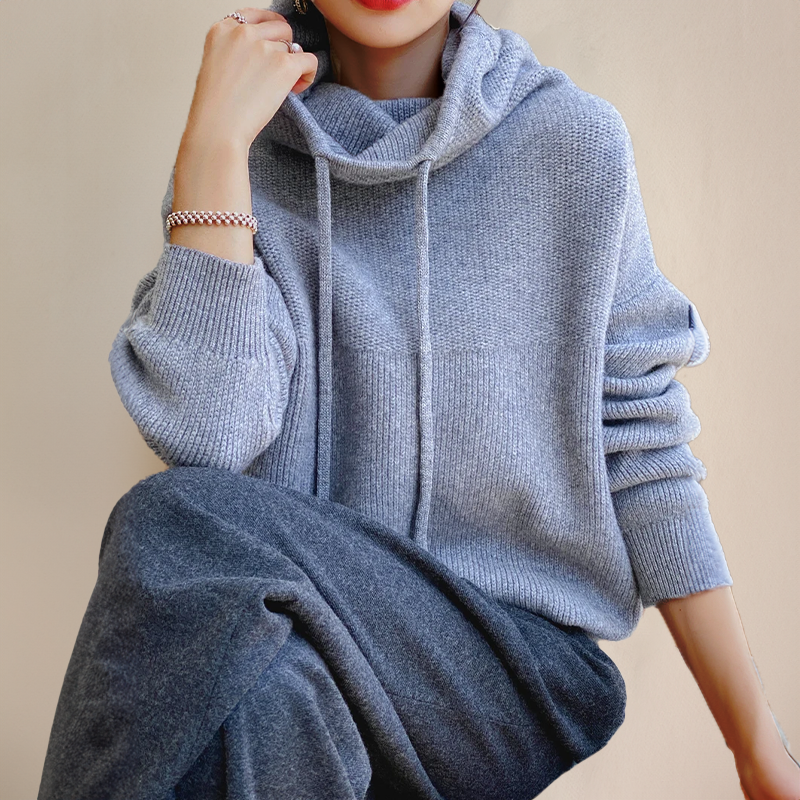Maglione dolcevita morbido ed elegante da donna