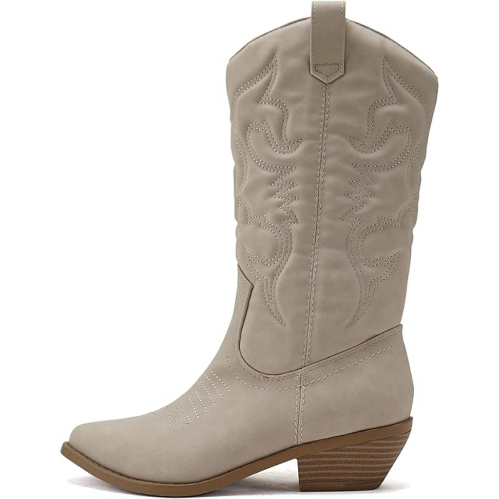 Stivali da cowboy western eleganti a punta da donna per tutte le stagioni