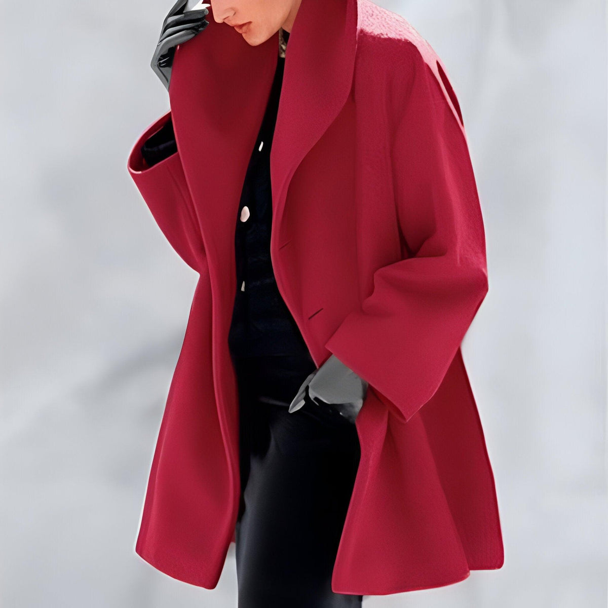 Cappotto oversize senza tempo da donna per uno stile disinvolto