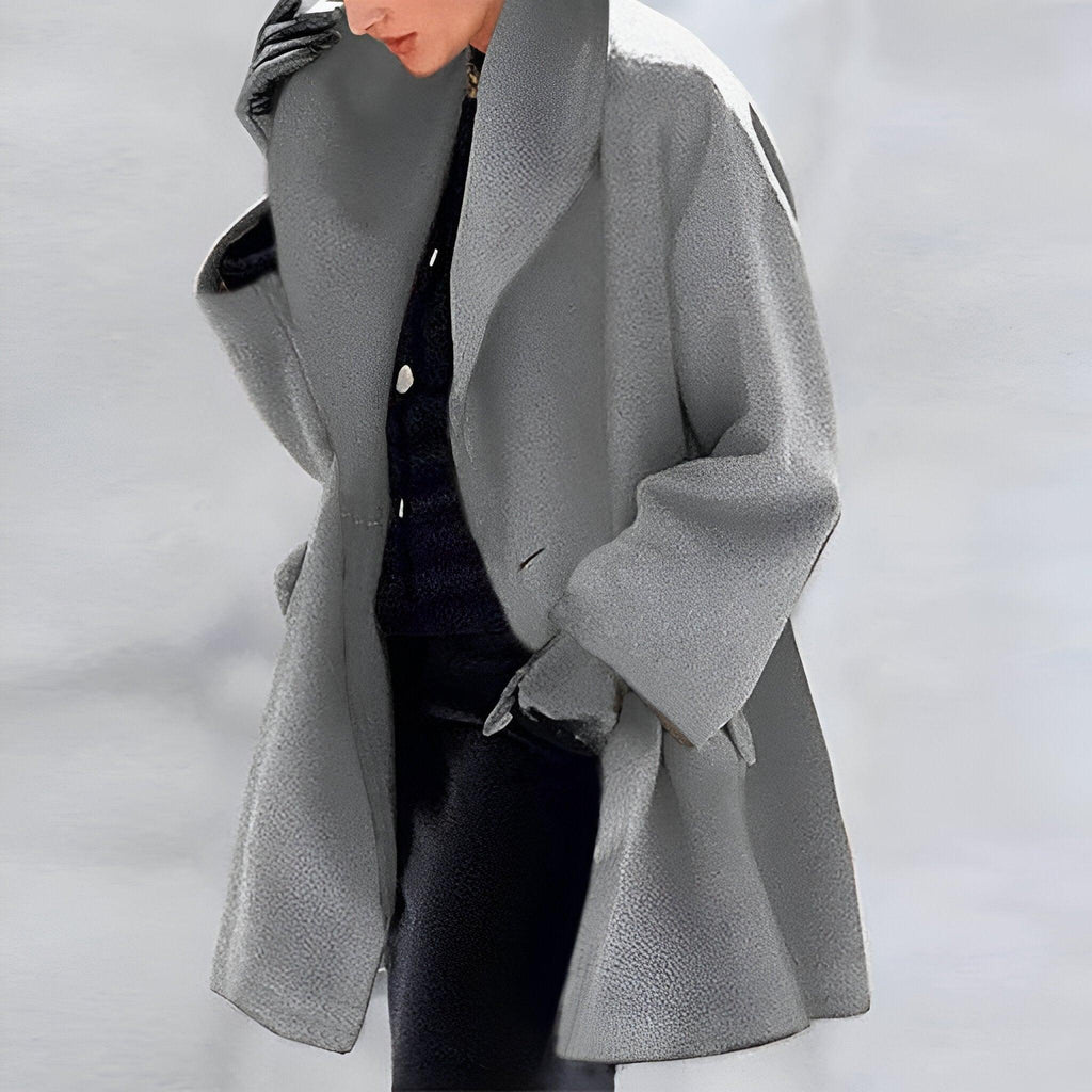 Cappotto oversize senza tempo da donna per uno stile disinvolto