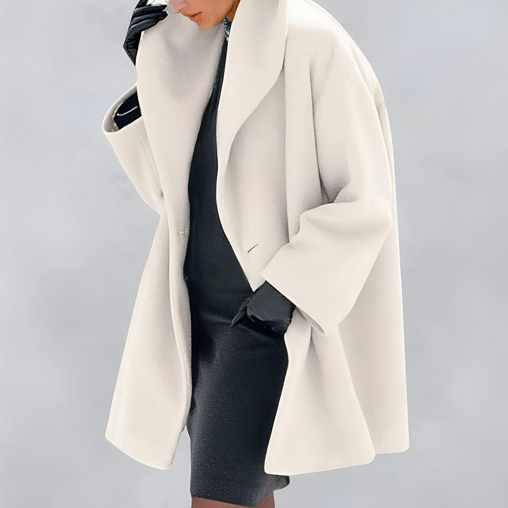 Cappotto oversize senza tempo da donna per uno stile disinvolto