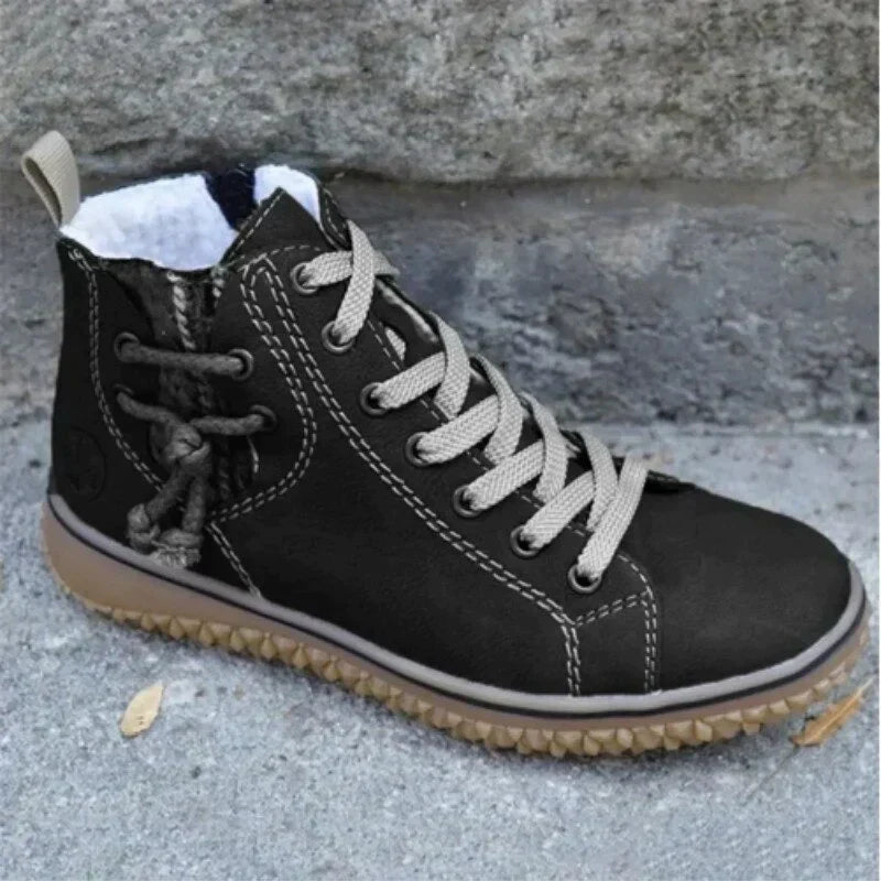Stivali invernali vintage da donna: calzature calde ed eleganti