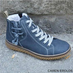 Stivali invernali vintage da donna: calzature calde ed eleganti