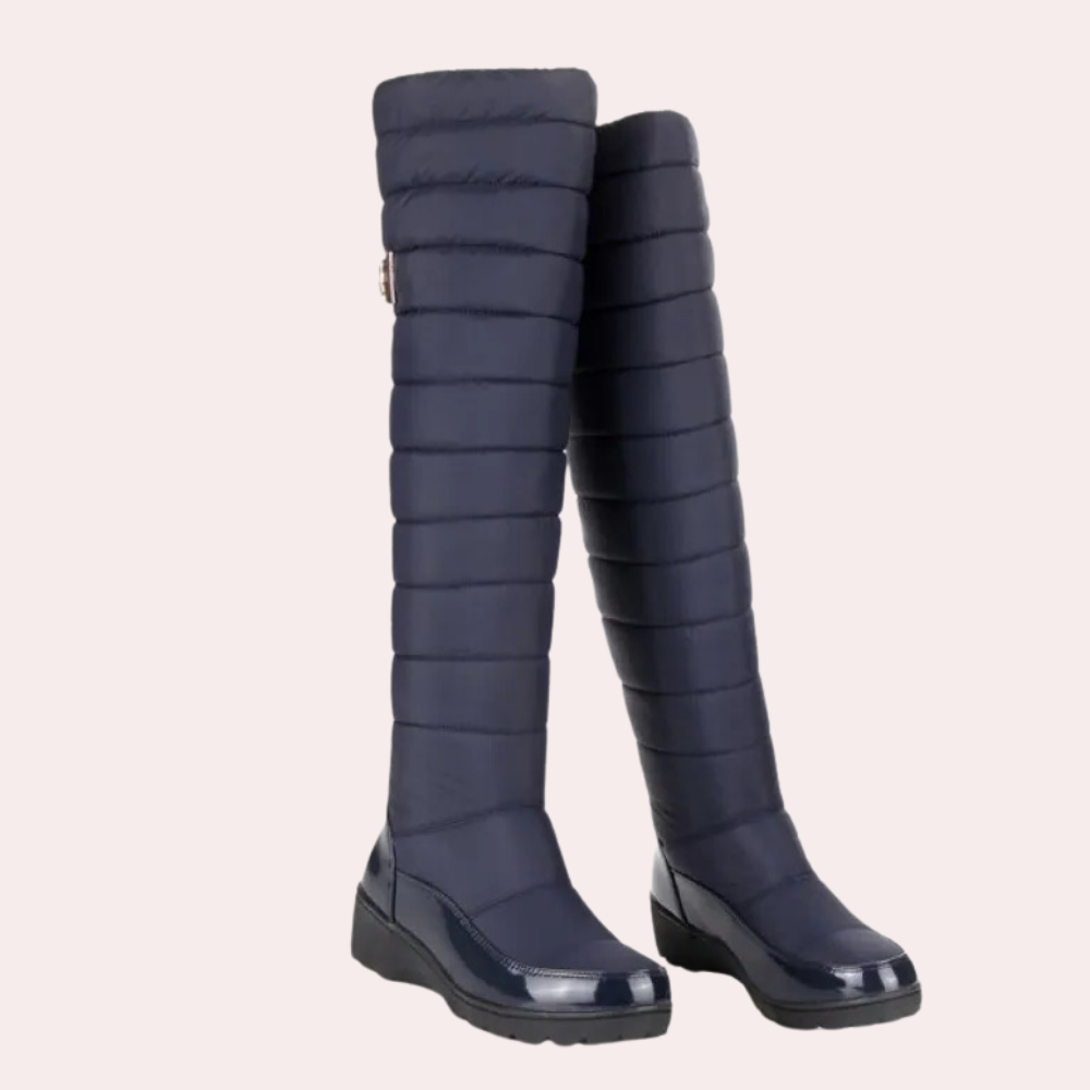 Caldi stivali sopra il ginocchio da donna per uno stile invernale senza tempo