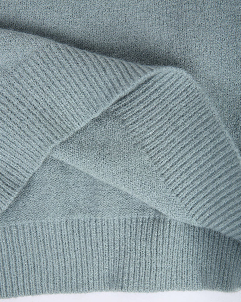 Maglione pullover caldo e rilassato da donna per il comfort quotidiano