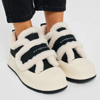 Calde scarpe slip-on invernali da donna