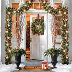 Casette di Natale in legno con luci LED - GlowHouse