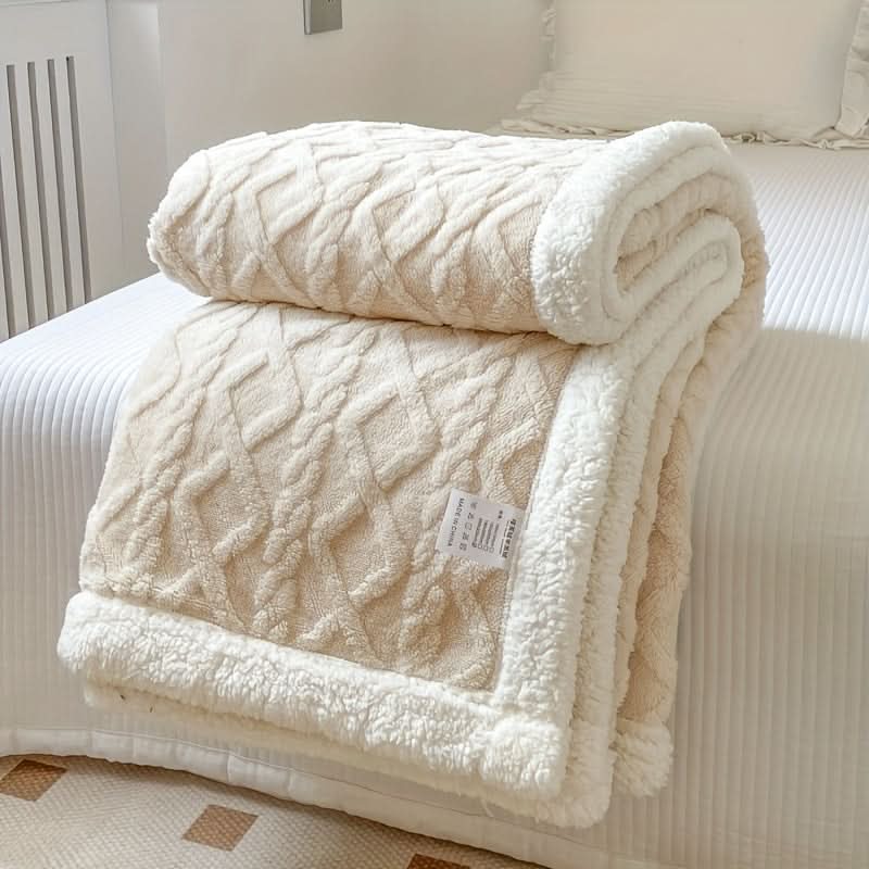 Coperta morbida e confortevole per letto, divano e viaggio