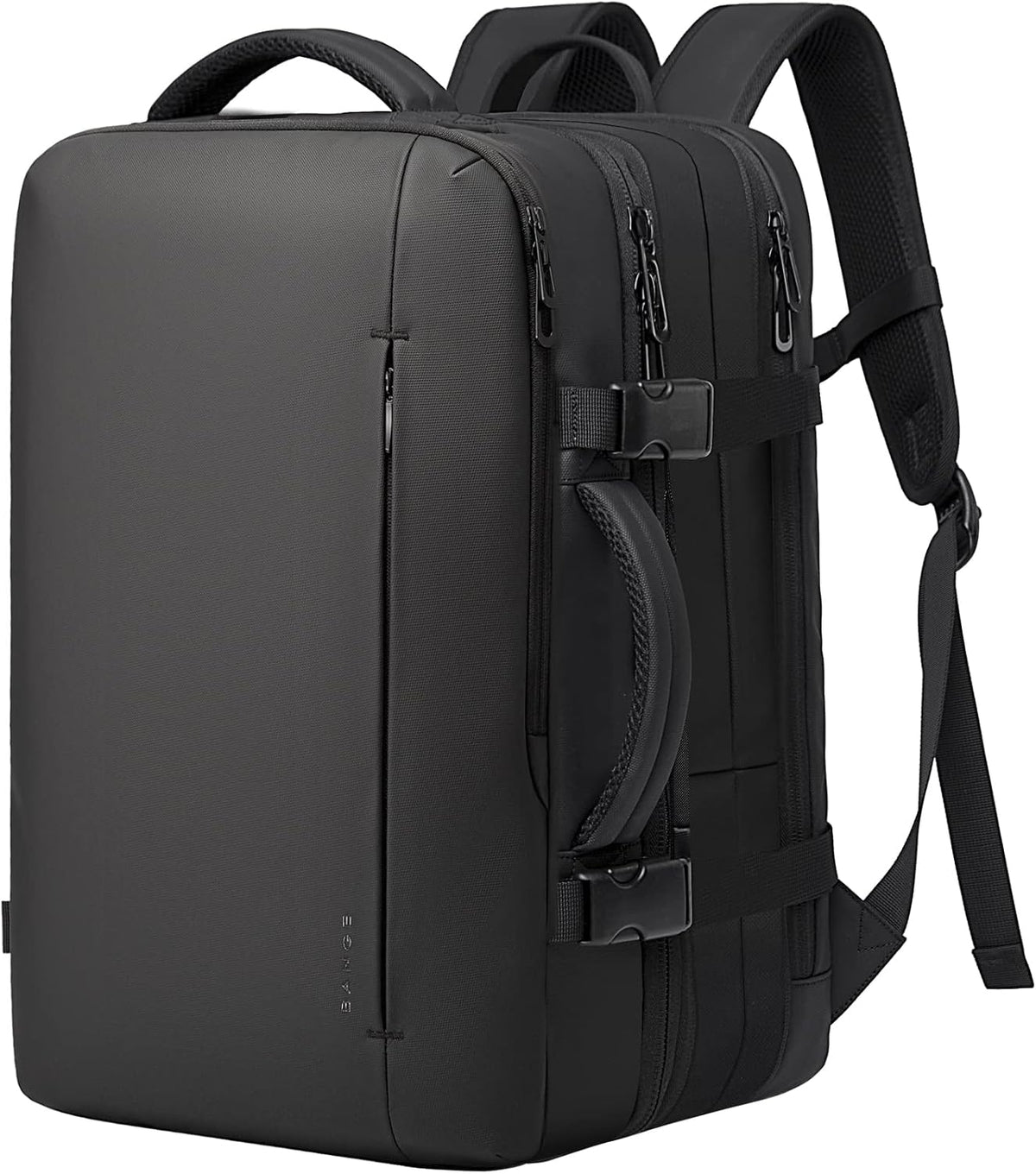 Zaino da viaggio impermeabile espandibile 26–45L con scomparto laptop e modalità borsone